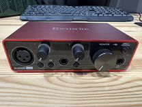 Внешняя звуковая карта Focusrite scarlett solo 3rd