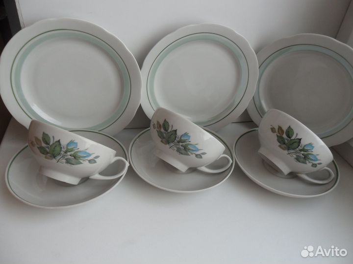 Чашки,блюдца. лфз,Пролетарий Вербилки Дулево. СССР