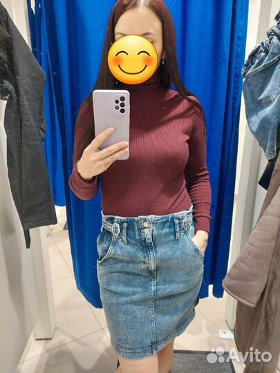 Юбка джинсовая женская 42 размер funday