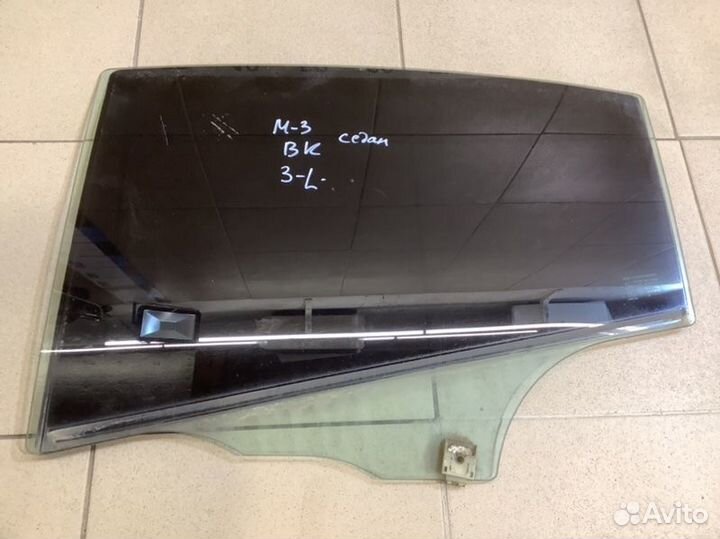 Стекло двери задней заднее левое Mazda 3 BK
