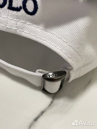 Кепка бейсболка Polo Ralph Lauren белая черная