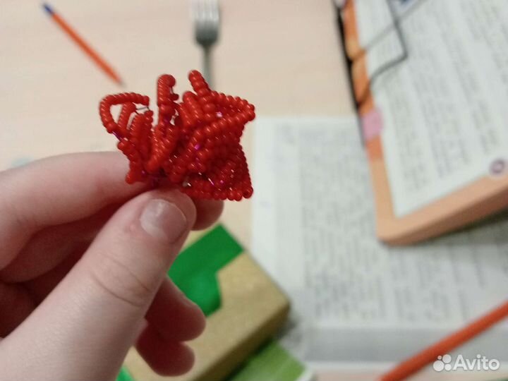 Мини амигуруми из бисера