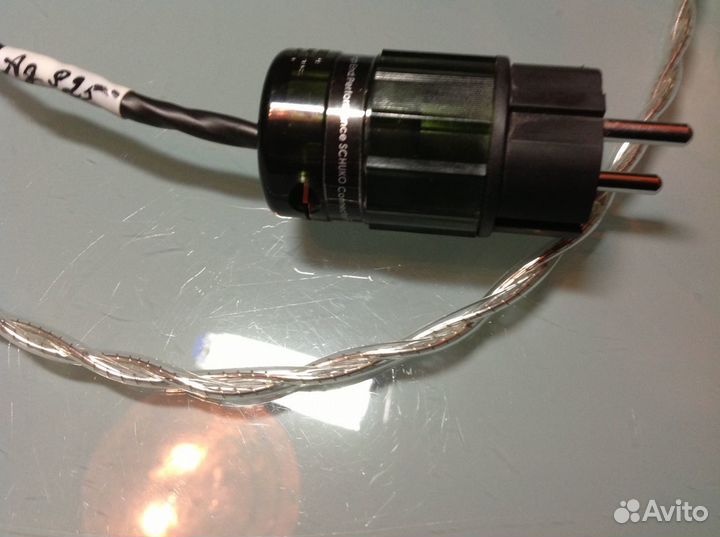 Сетевой кабель 1.2 м серебро 925