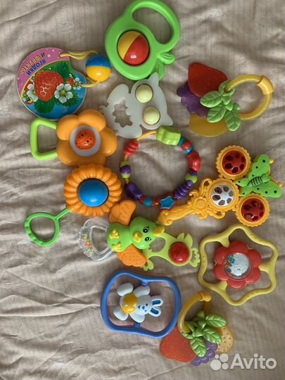 Погремушки и грызунки