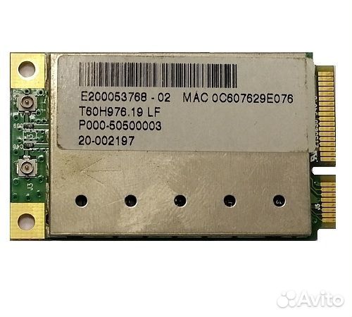 Б/у контроллер wlan Wi-Fi Atheros ar5bxb63, T60H97