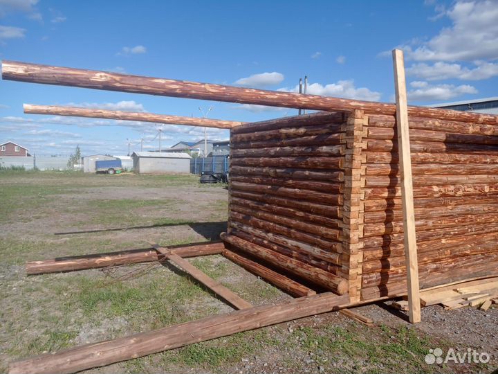 Сруб дома бани строительство