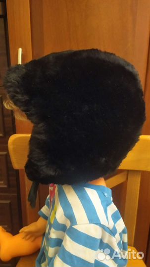 Детская шапка из мутона, 48-50 размер