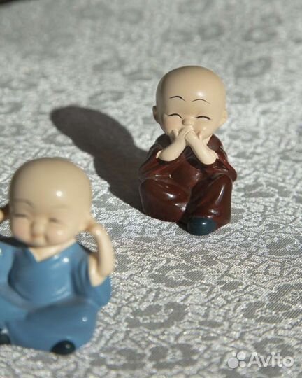 Фигурки «4 монаха»