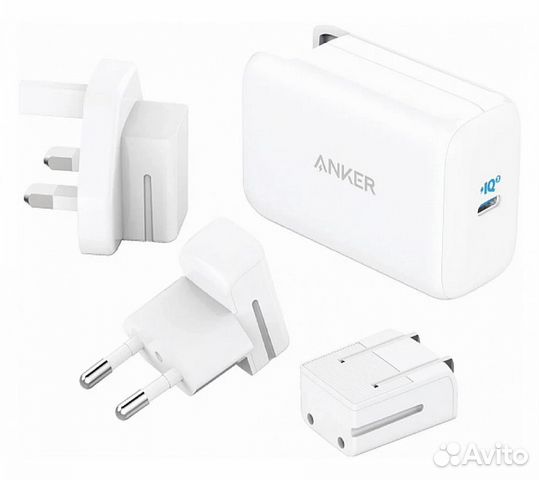 Сзу адаптер anker PowerPort III 65W (A2712H21) USB