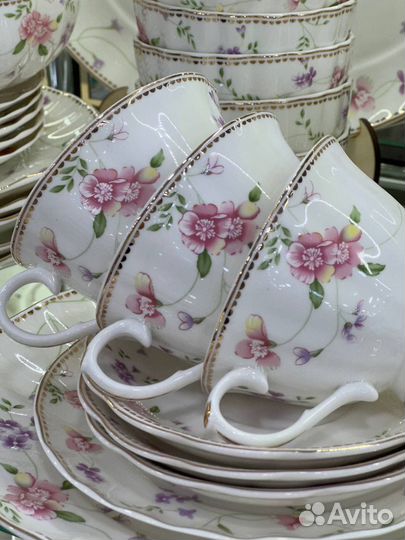 Столовый сервиз фарфор 39пр