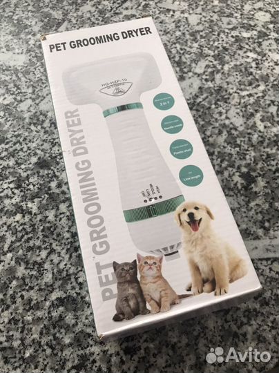 Фен-расчестка для собак и кошек
