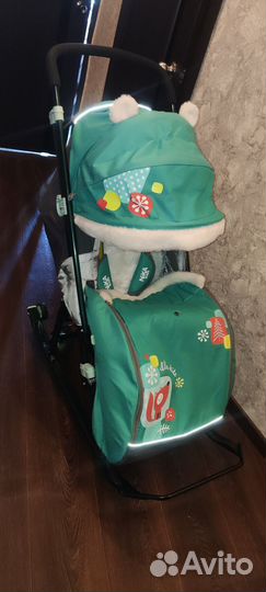 Санки коляска ника