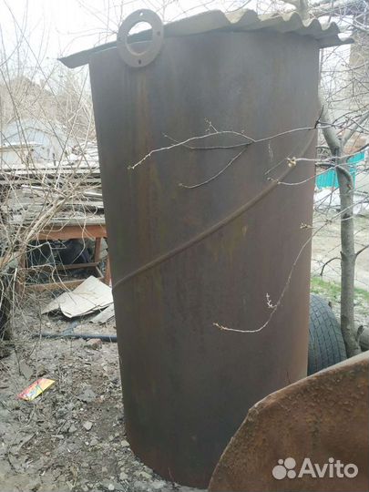 Бочка металлическая