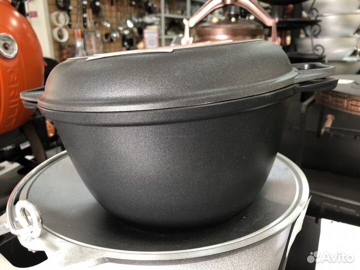 Алюминиевый казан с покрытием 3 литра