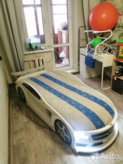 Детская кровать от 3 лет с бортиками