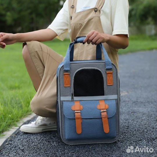 Рюкзак переноска для кошек и собак