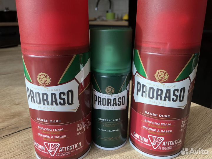Пена для бритья proraso в ассортименте