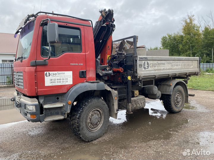 MAN TGM с КМУ, 2007