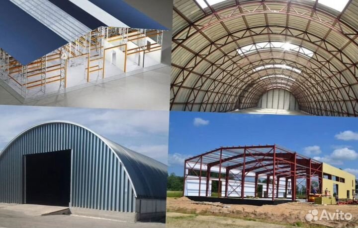Быстровозводимый ангар под ключ