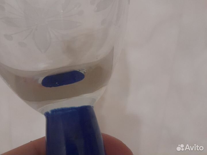 Винтажный бокал СССР хрусталь