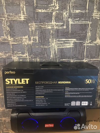 Колонка perfeo stylet