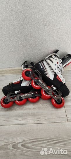 Хоккейные ролики oxelo (Декатлон) 35-38