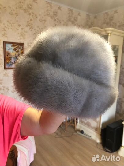 Шапка норковая женская