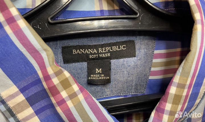 Рубашка мужская Banana Republick р.48 (M)