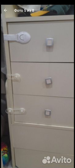 Детская кроватка трансформер с маятником