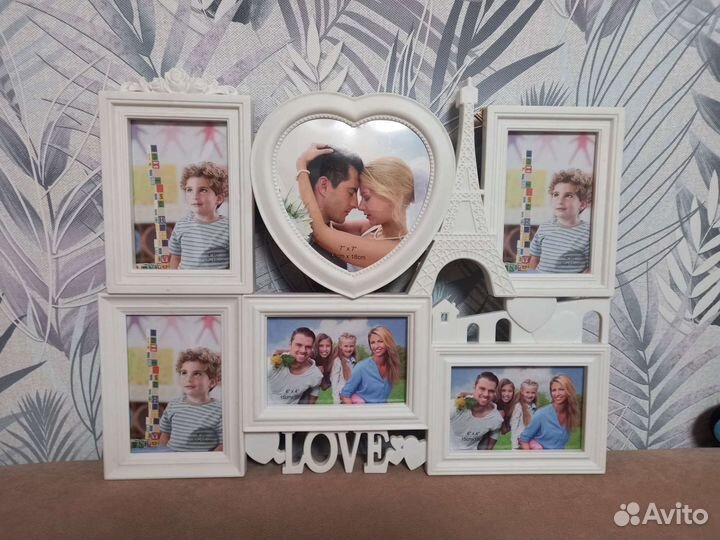 Фоторамка на 6 фотографий