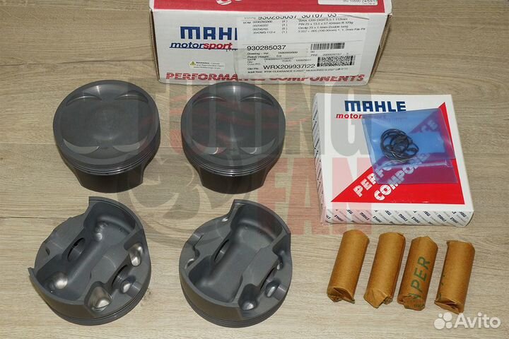 Поршни EJ25 Mahle для Subaru сж 8.5