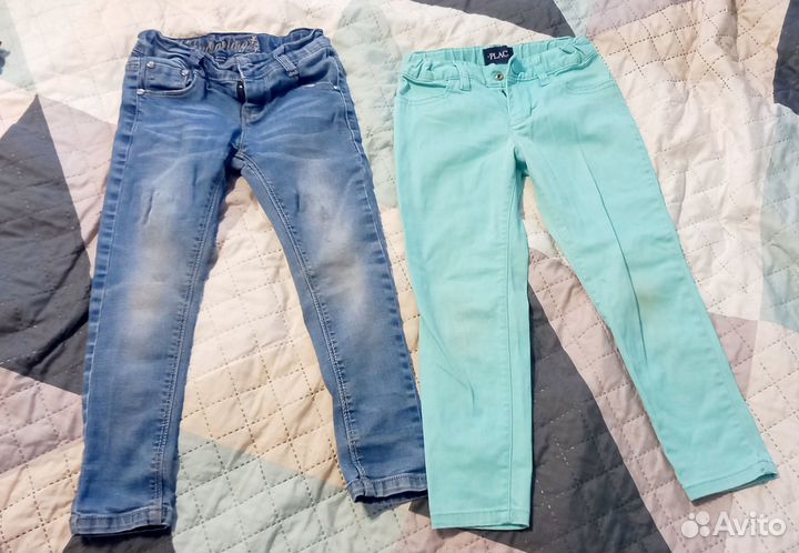 Пакет одежды на девочку 104 и 110