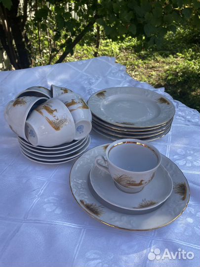 Сервиз чайно-кофейный 1979г