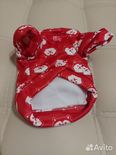 Толстовка худи для собак, кошек xs размер