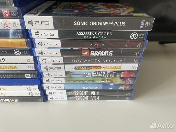 Диски Пс4 и Пс5