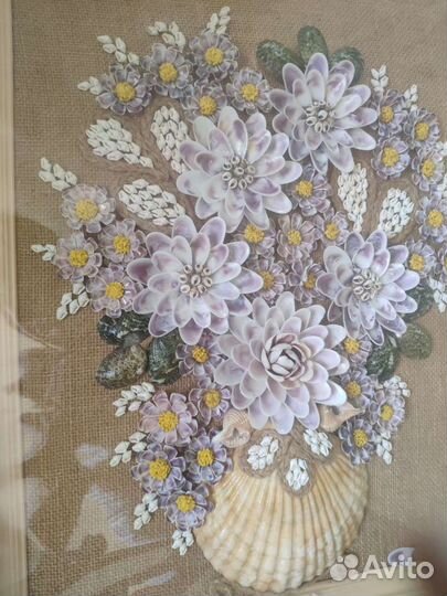 Картина из ракушек