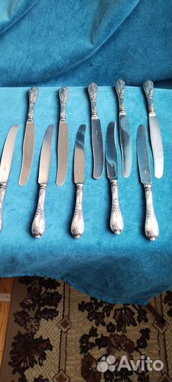 Мельхиоровые столовые приборы СССР