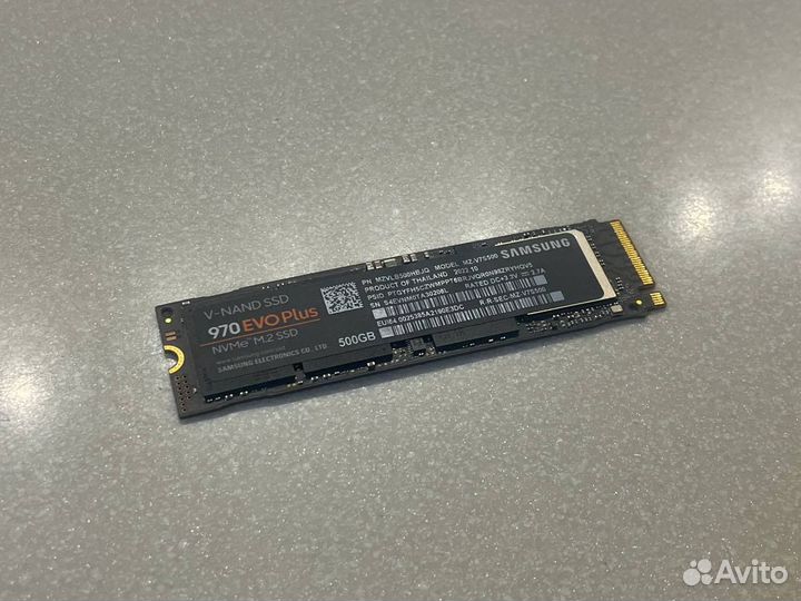 Ssd Samsung 970 Evo Plus 500gb
