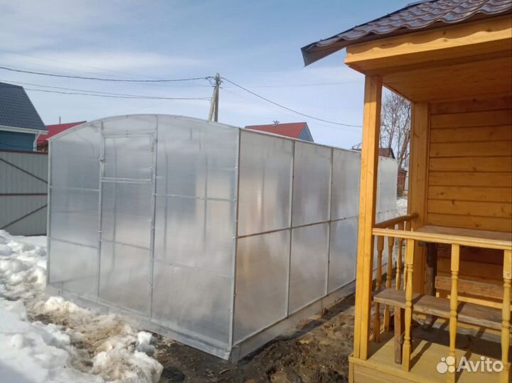 Теплицы из поликарбоната от производителя