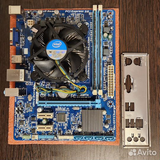 Intel Core i3-2120, Gigabyte GA-H61M-S1, 8Gb DDR3