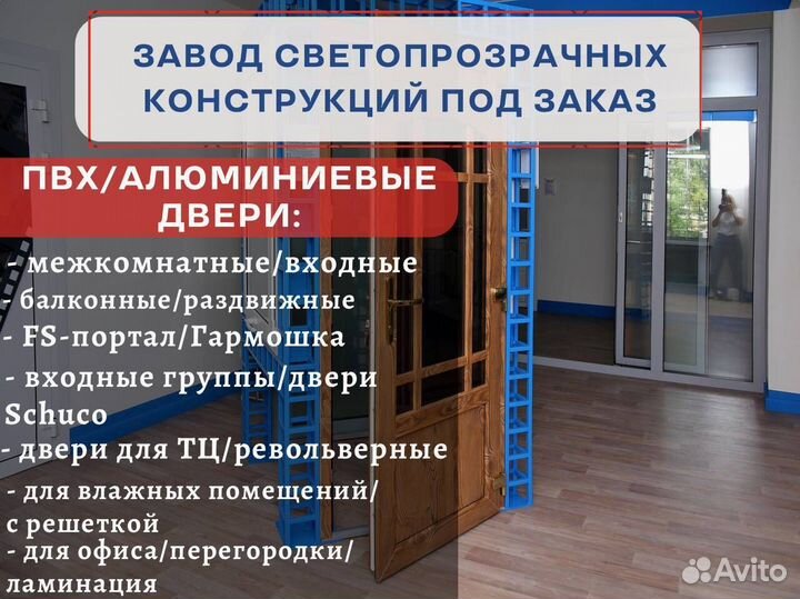 Пластиковые двери оптом, от производителя