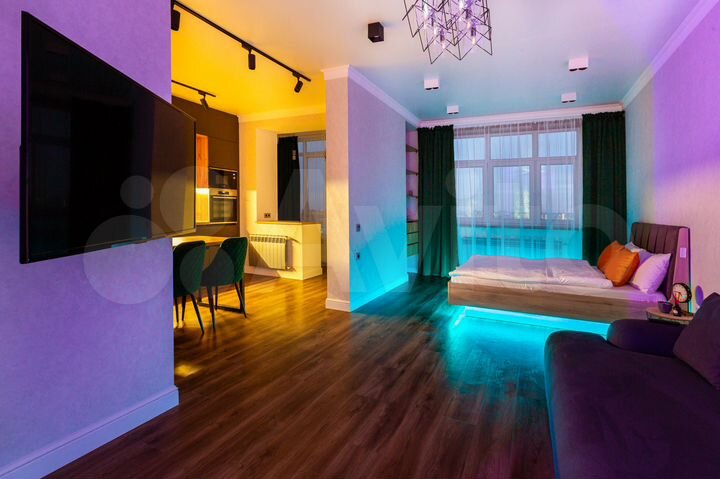 Квартира-студия, 55 м², 19/22 эт.