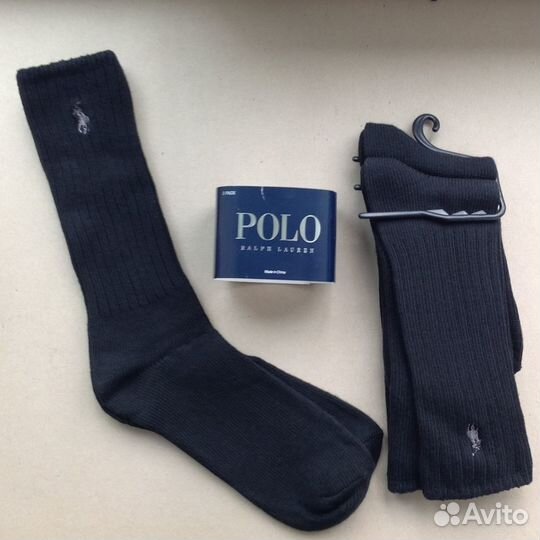 Носки polo ralph lauren 3 пары р.40-46 США ориг