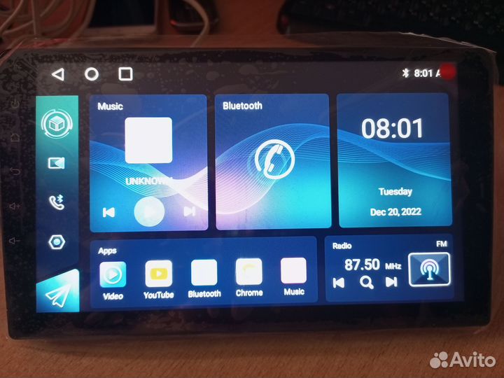 Автомагнитола 9 дюймов 2din android 10, 2+32 Гб