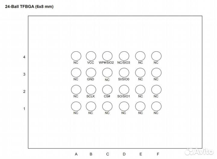 Микросхема MX25L6455exci-10G