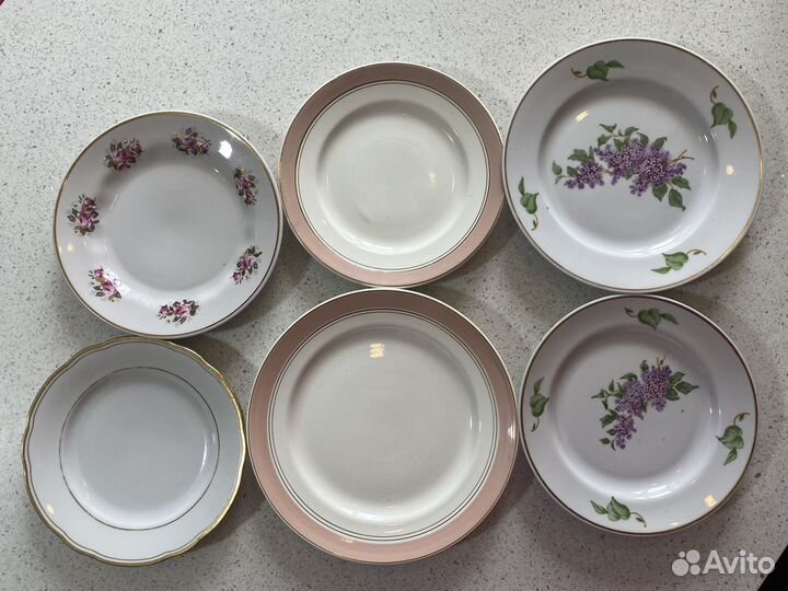 Тарелки перирд СССР