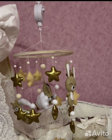 Мобиль в детскую кроватку