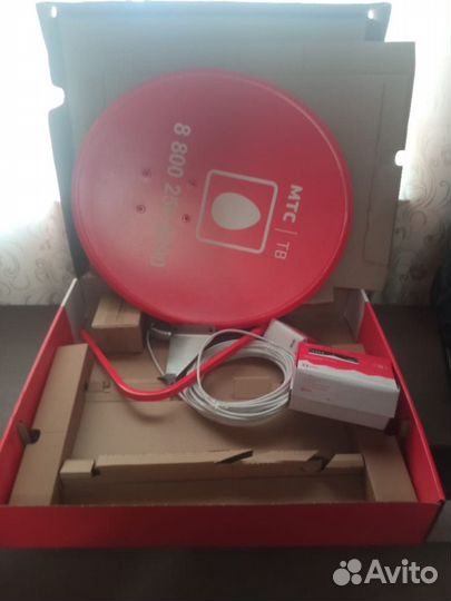 Комплект Спутникового тв МТС с антенной