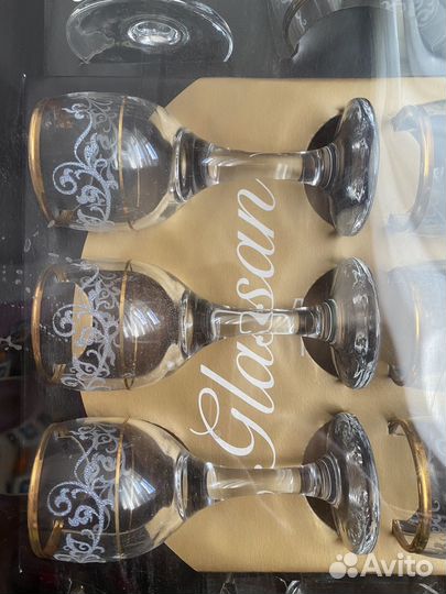 Набор хрустальных фужеров