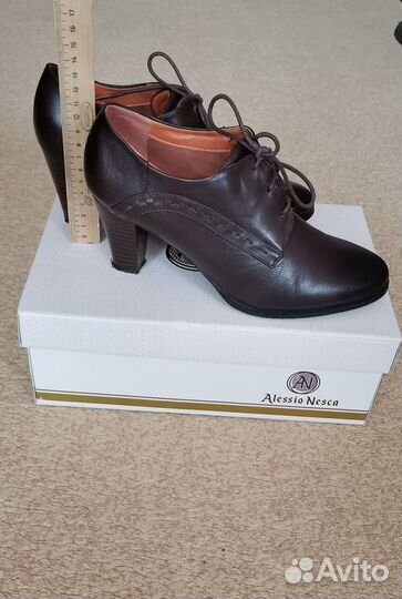 Туфли женские 38 размер натуральная кожа б/у